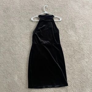 Black Velvet Dress